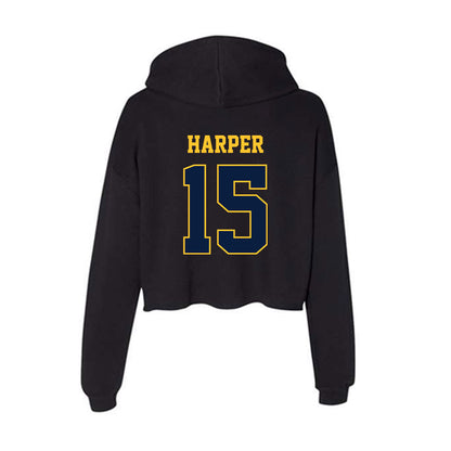 East Tennessee State - NCAA Women's Basketball : Jaidyn Harper - Women's Crop Fleece Hoodie-1