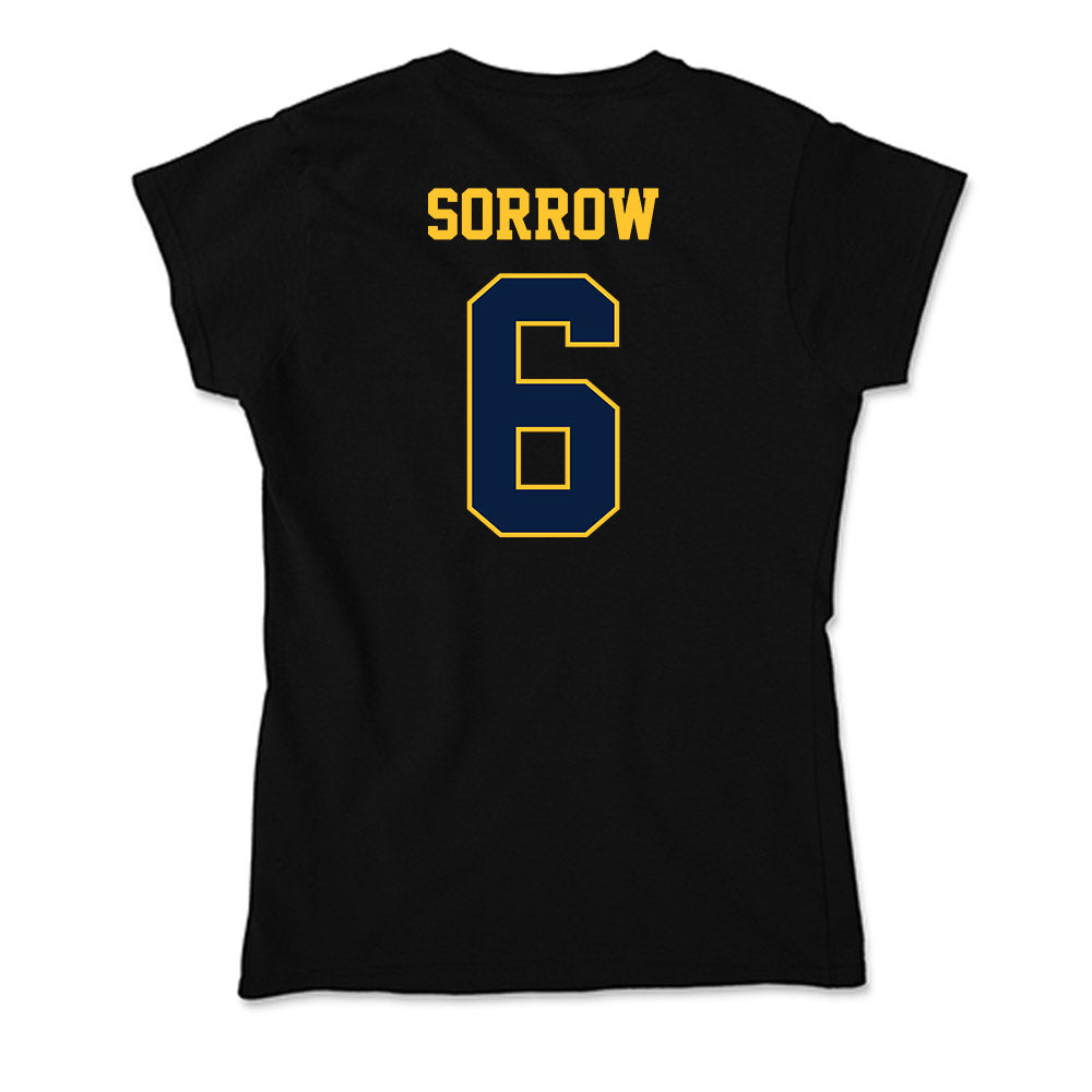 East Tennessee State - NCAA Baseball : Griffin Sorrow - Soft Style Women’s T-Shirt-1