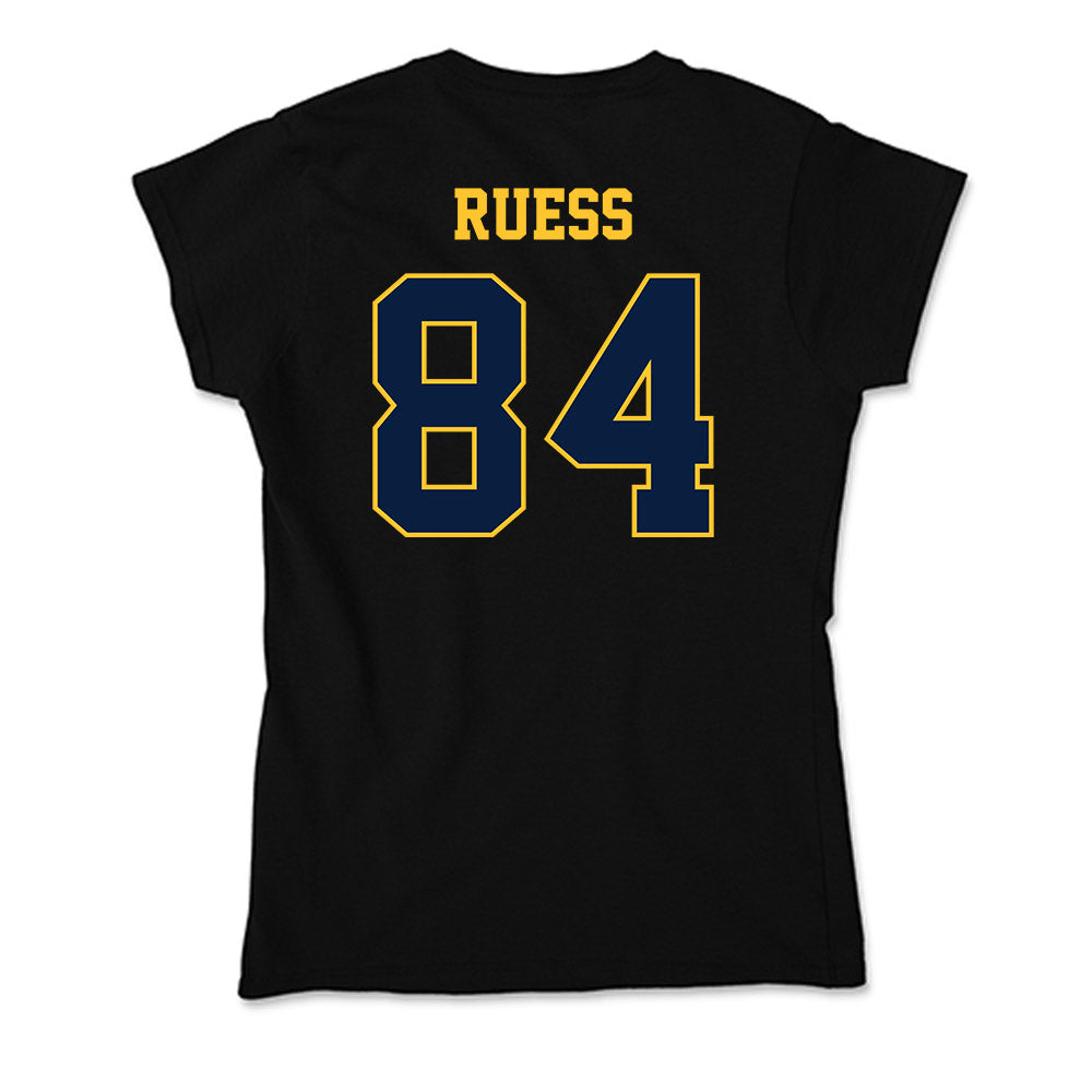 East Tennessee State - NCAA Football : Eric Ruess - Soft Style Women’s T-Shirt-1