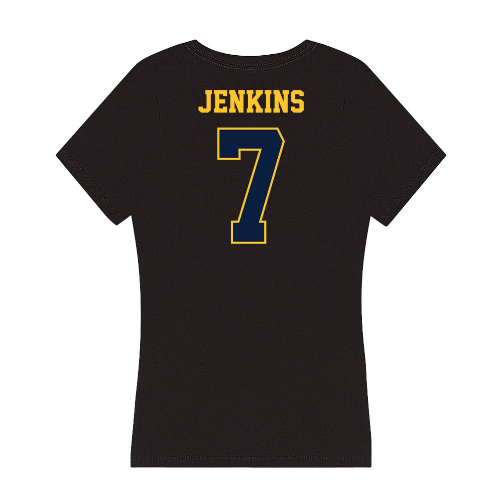 East Tennessee State - NCAA Football : Michael Jenkins - Women's V-Neck T-Shirt-1