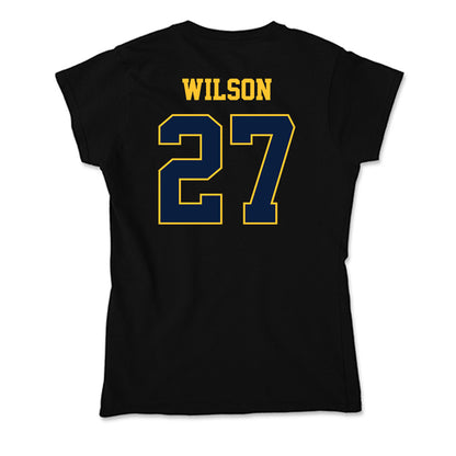 East Tennessee State - NCAA Football : Teddy Wilson - Soft Style Women’s T-Shirt-1