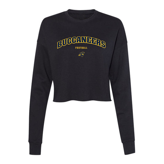 East Tennessee State - NCAA Football : Michael Jenkins Jr - Women's Cropped Crew Fleece-0