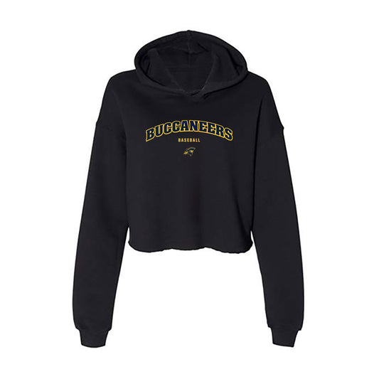 East Tennessee State - NCAA Baseball : Axel Melendez - Women's Crop Fleece Hoodie-0