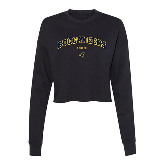 East Tennessee State - NCAA Men's Soccer : Henrique Cruz - Women's Cropped Crew Fleece-0