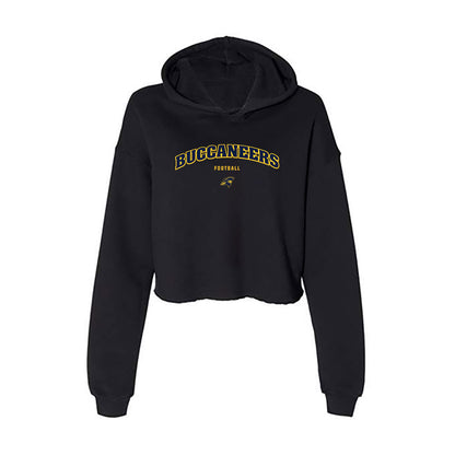 East Tennessee State - NCAA Football : Charlie Browder - Women's Crop Fleece Hoodie-0