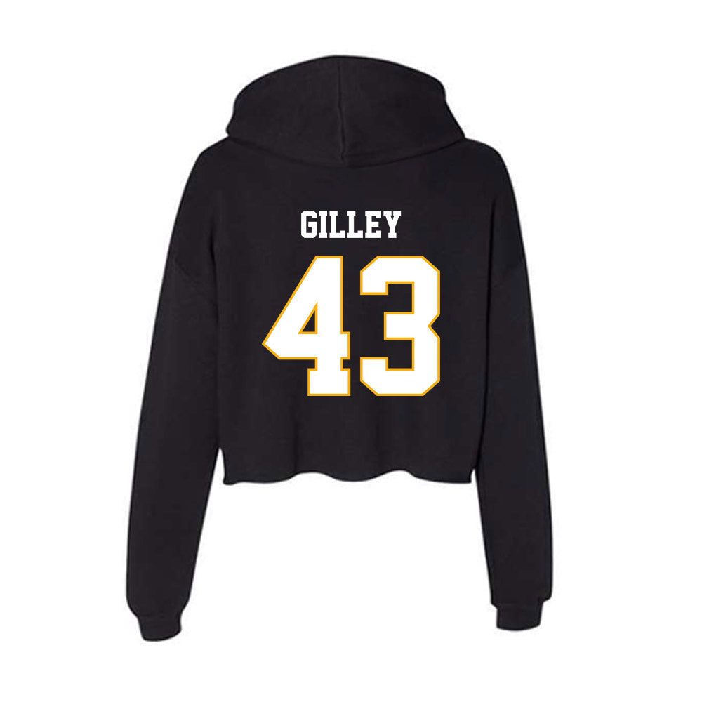 Winthrop - NCAA Baseball : Brayden Gilley - Classic Shersey Women's Crop Fleece Hoodie-1