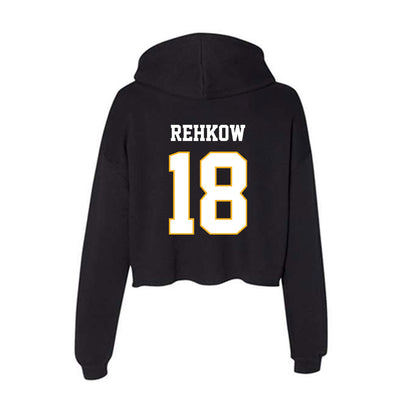 Winthrop - NCAA Baseball : Ben Rehkow - Classic Shersey Women's Crop Fleece Hoodie-1