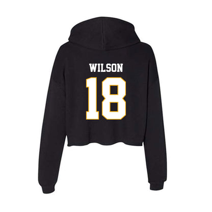 Winthrop - NCAA Men's Soccer : Thomas Wilson - Classic Shersey Women's Crop Fleece Hoodie-1