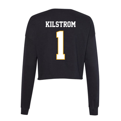 Winthrop - NCAA Men's Soccer : Jack Kilstrom - Classic Shersey Women's Cropped Crew Fleece-1
