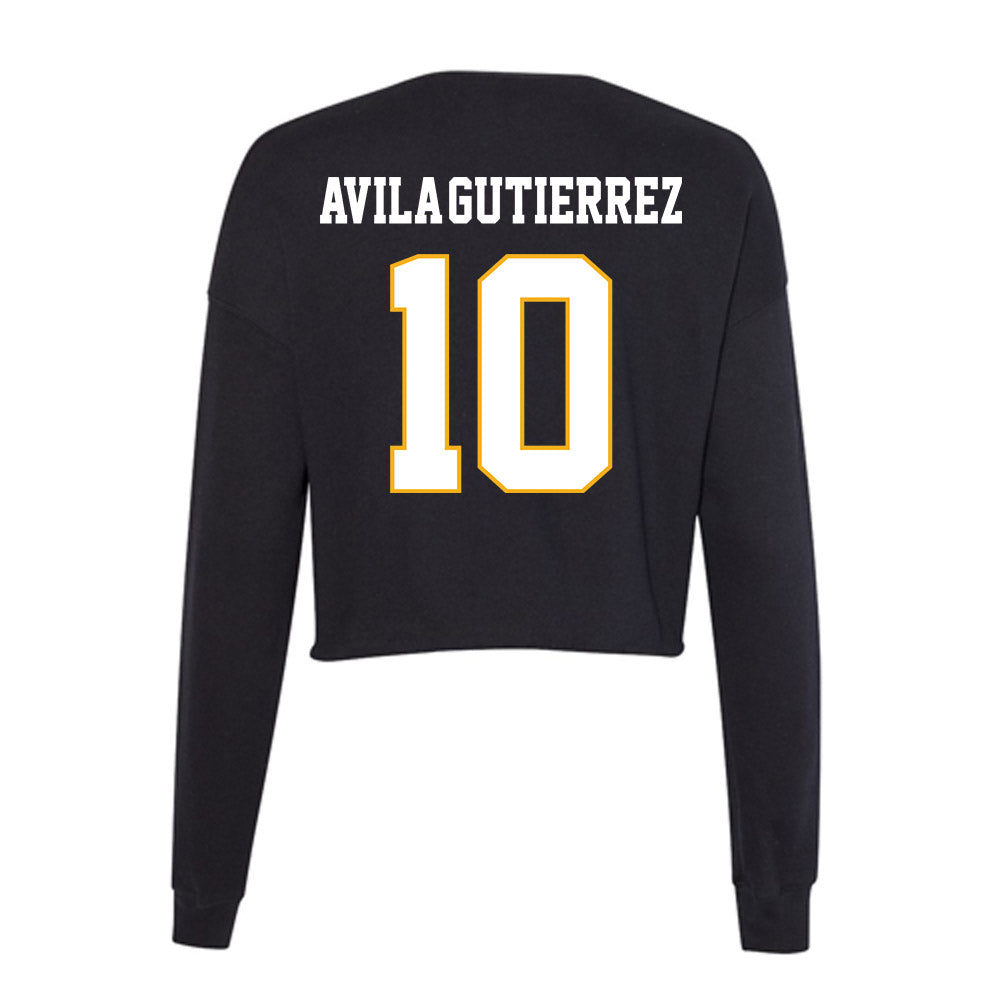 Winthrop - NCAA Women's Soccer : Monssi Avila-Gutierrez - Classic Shersey Women's Cropped Crew Fleece-1