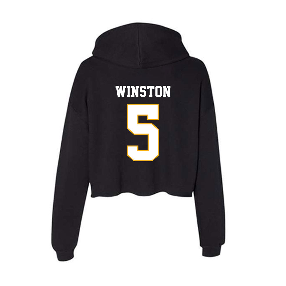Winthrop - NCAA Women's Soccer : Zaria Winston - Classic Shersey Women's Crop Fleece Hoodie-1