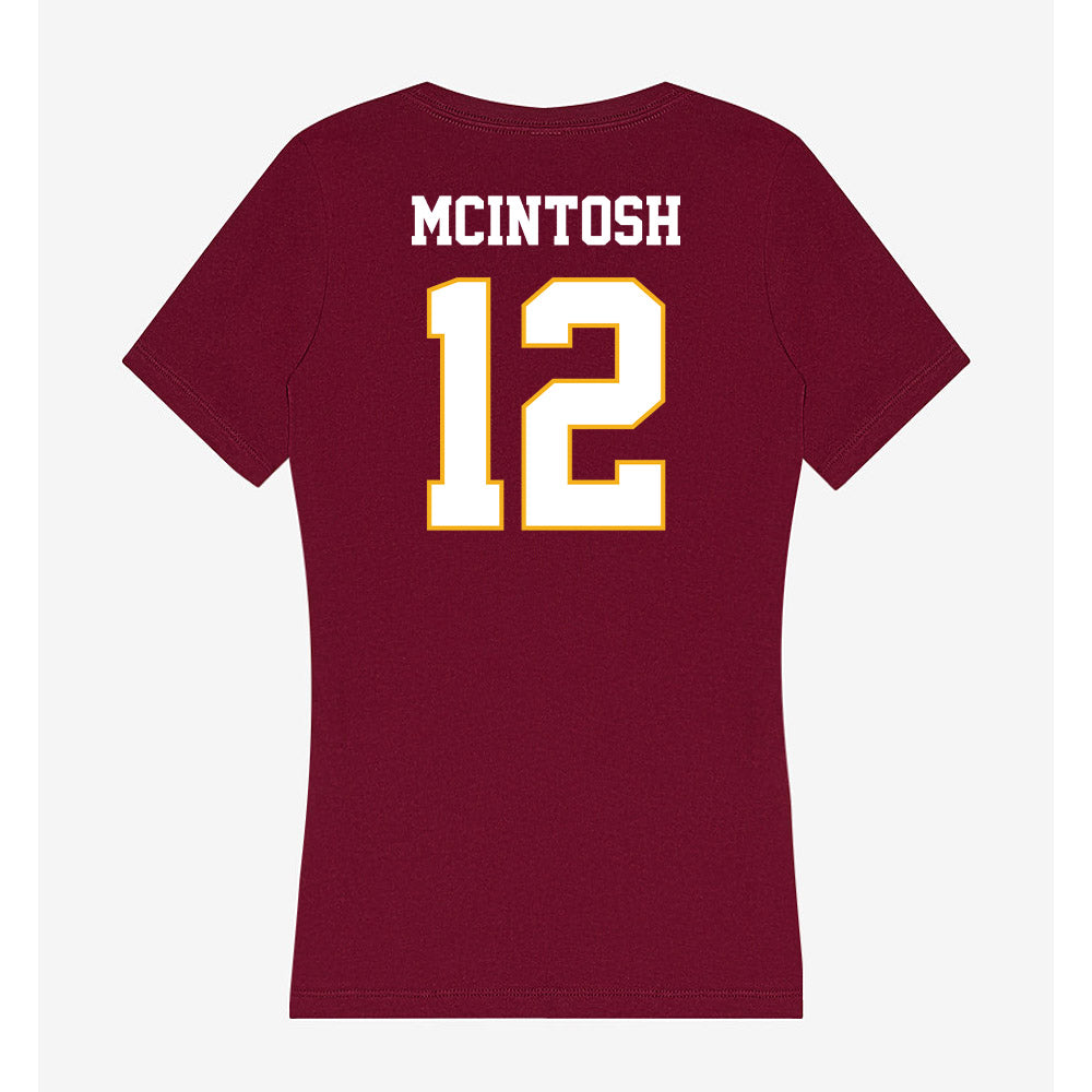 Winthrop - NCAA Women's Soccer : Cordelia McIntosh - Classic Shersey Women's V-Neck T-Shirt-1