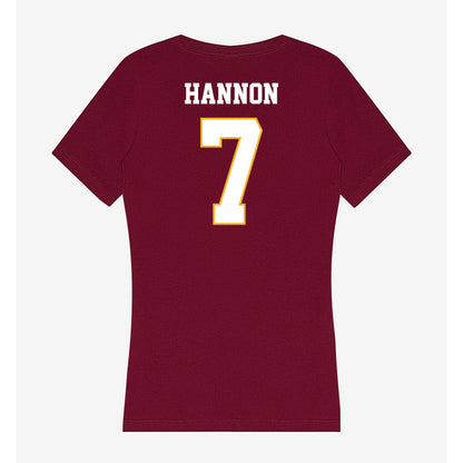 Winthrop - NCAA Softball : Kaylee Hannon - Classic Shersey Women's V-Neck T-Shirt-1
