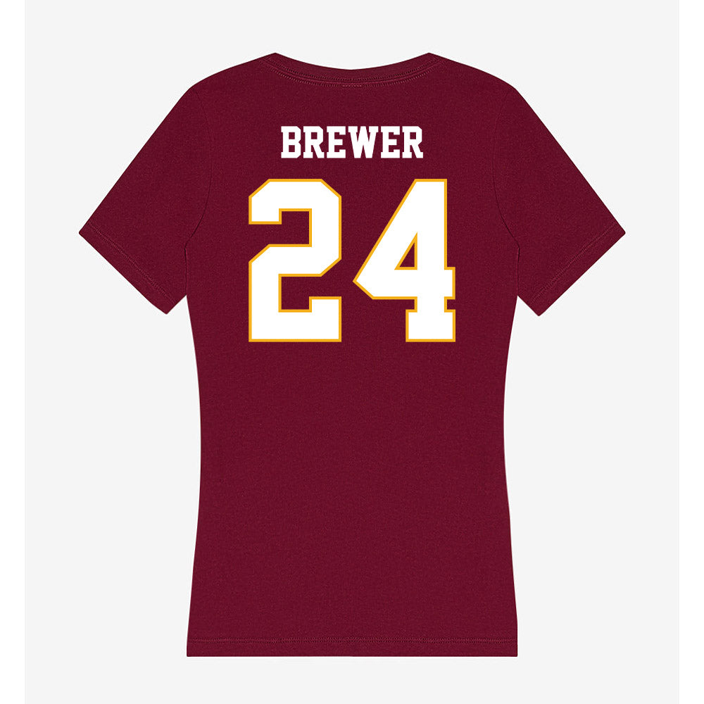 Winthrop - NCAA Women's Soccer : Elle Brewer - Classic Shersey Women's V-Neck T-Shirt-1