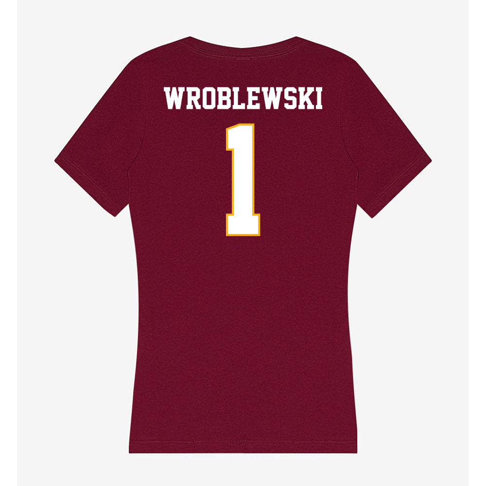 Winthrop - NCAA Women's Lacrosse : Reese Wroblewski - Classic Shersey Women's V-Neck T-Shirt-1