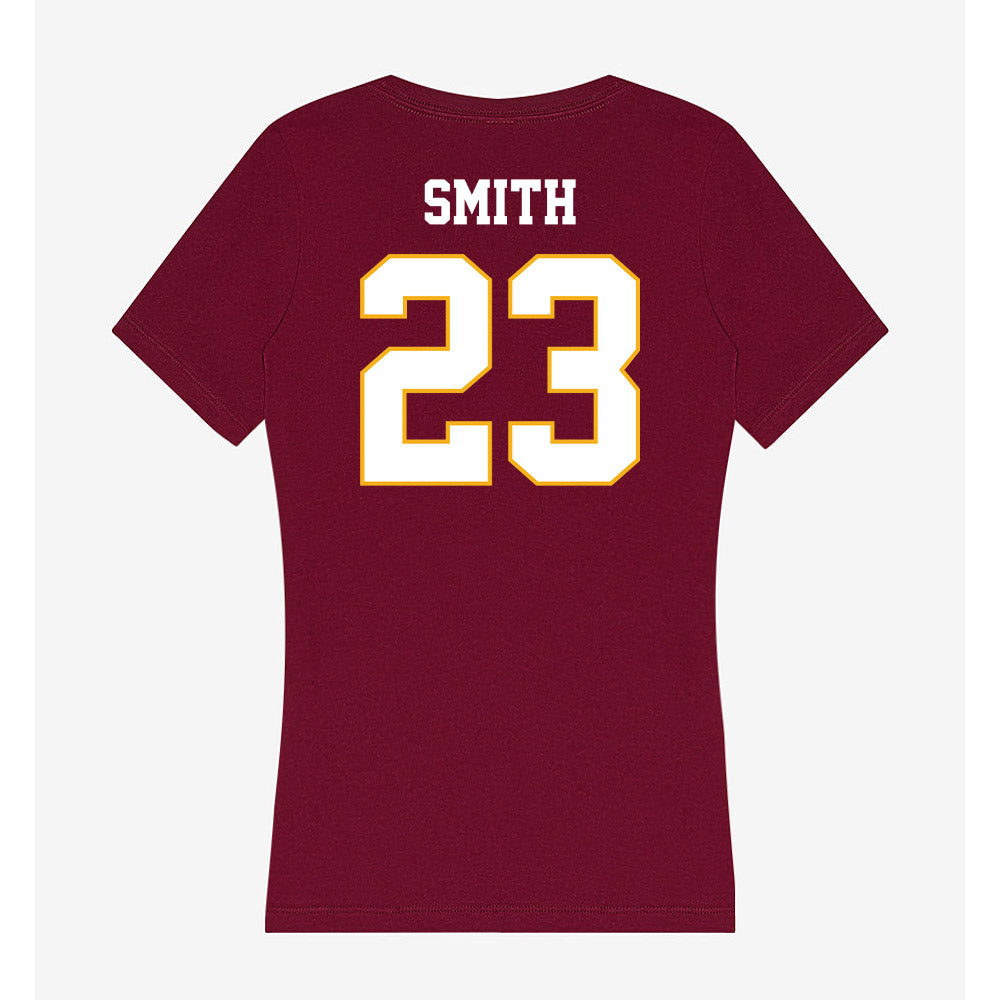 Winthrop - NCAA Women's Soccer : Gracie Smith - Classic Shersey Women's V-Neck T-Shirt-1