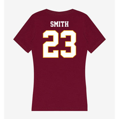 Winthrop - NCAA Women's Soccer : Gracie Smith - Classic Shersey Women's V-Neck T-Shirt-1