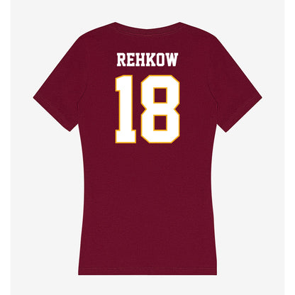 Winthrop - NCAA Baseball : Ben Rehkow - Classic Shersey Women's V-Neck T-Shirt-1