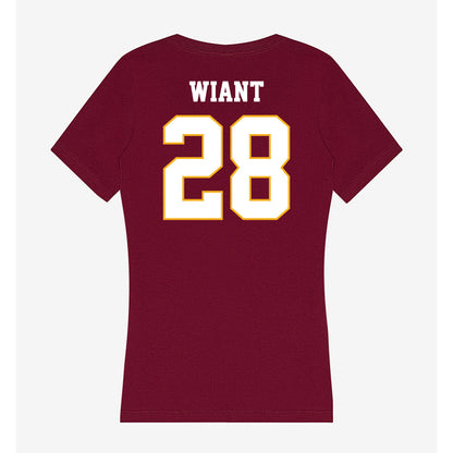 Winthrop - NCAA Softball : Maddie Wiant - Classic Shersey Women's V-Neck T-Shirt-1