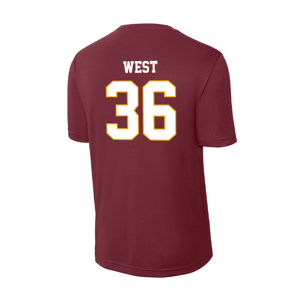 Winthrop - NCAA Baseball : Stephen West - Classic Shersey Activewear T-Shirt-1