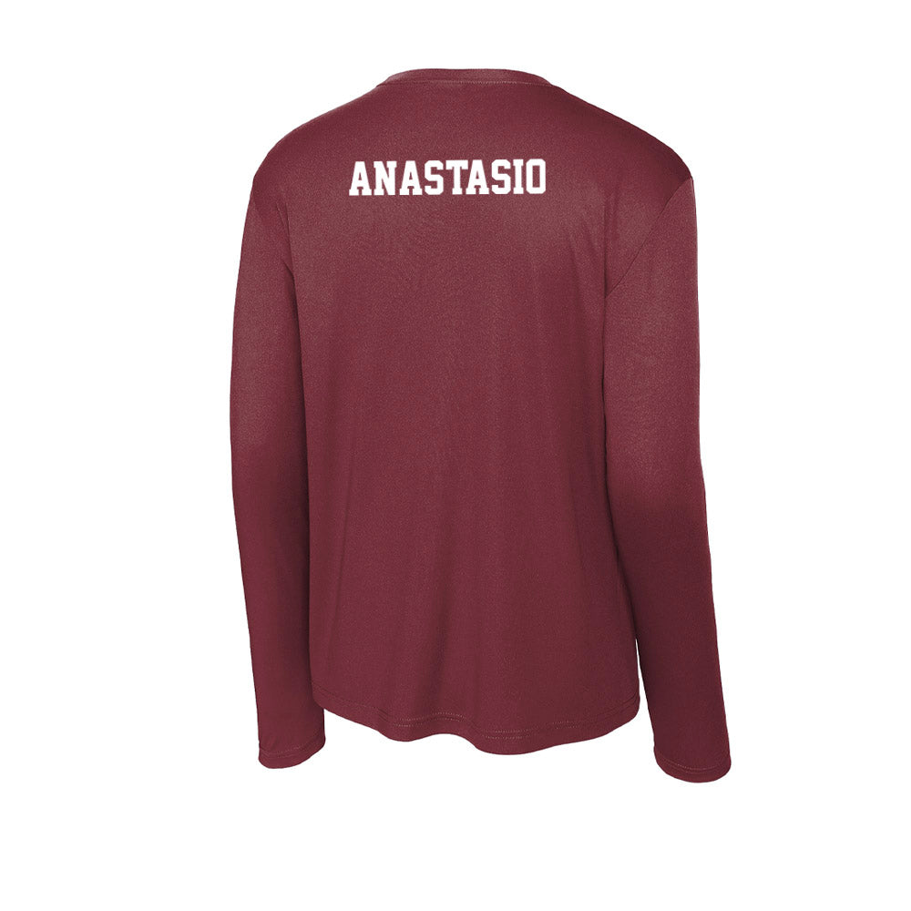 Winthrop - NCAA Men's Track & Field : Luke Anastasio - Classic Shersey Activewear Long Sleeve T-Shirt-1