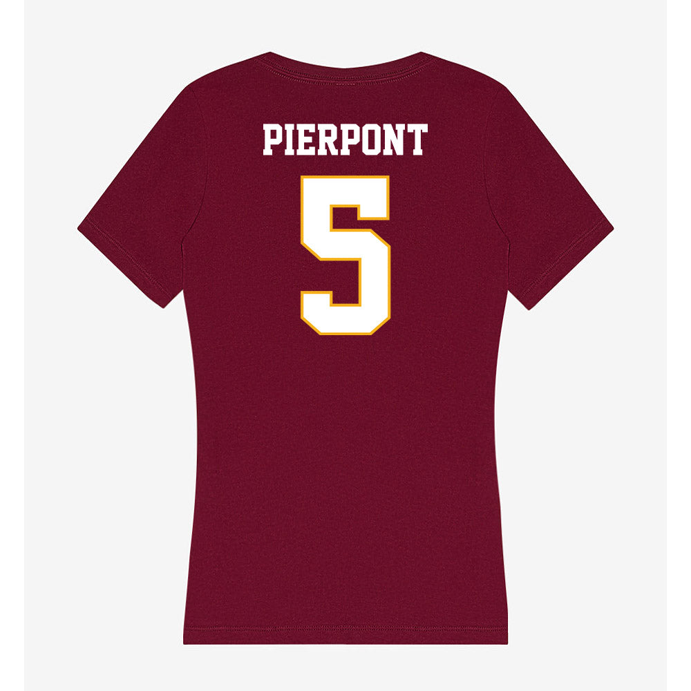 Winthrop - NCAA Women's Lacrosse : Gabby Pierpont - Classic Shersey Women's V-Neck T-Shirt-1