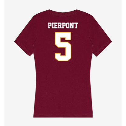 Winthrop - NCAA Women's Lacrosse : Gabby Pierpont - Classic Shersey Women's V-Neck T-Shirt-1