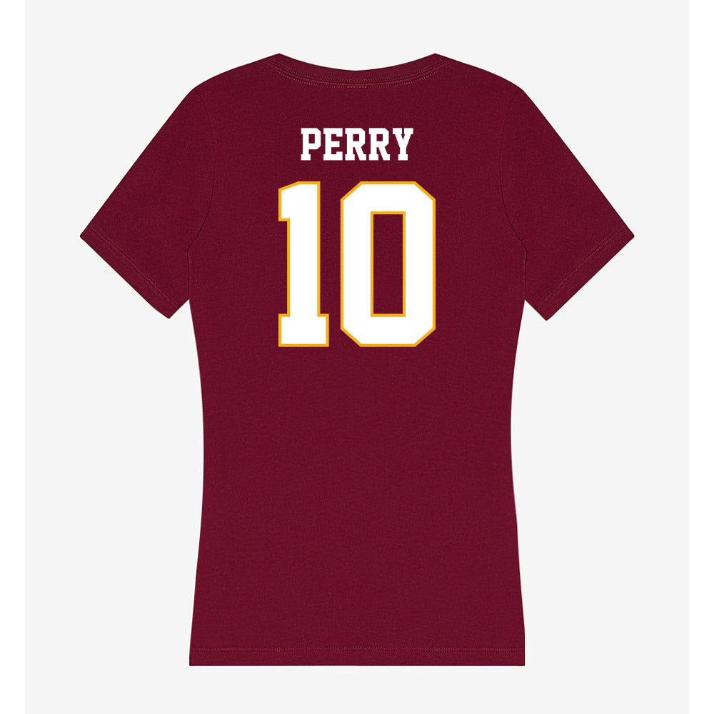 Winthrop - NCAA Softball : Tabitha Perry - Classic Shersey Women's V-Neck T-Shirt-1
