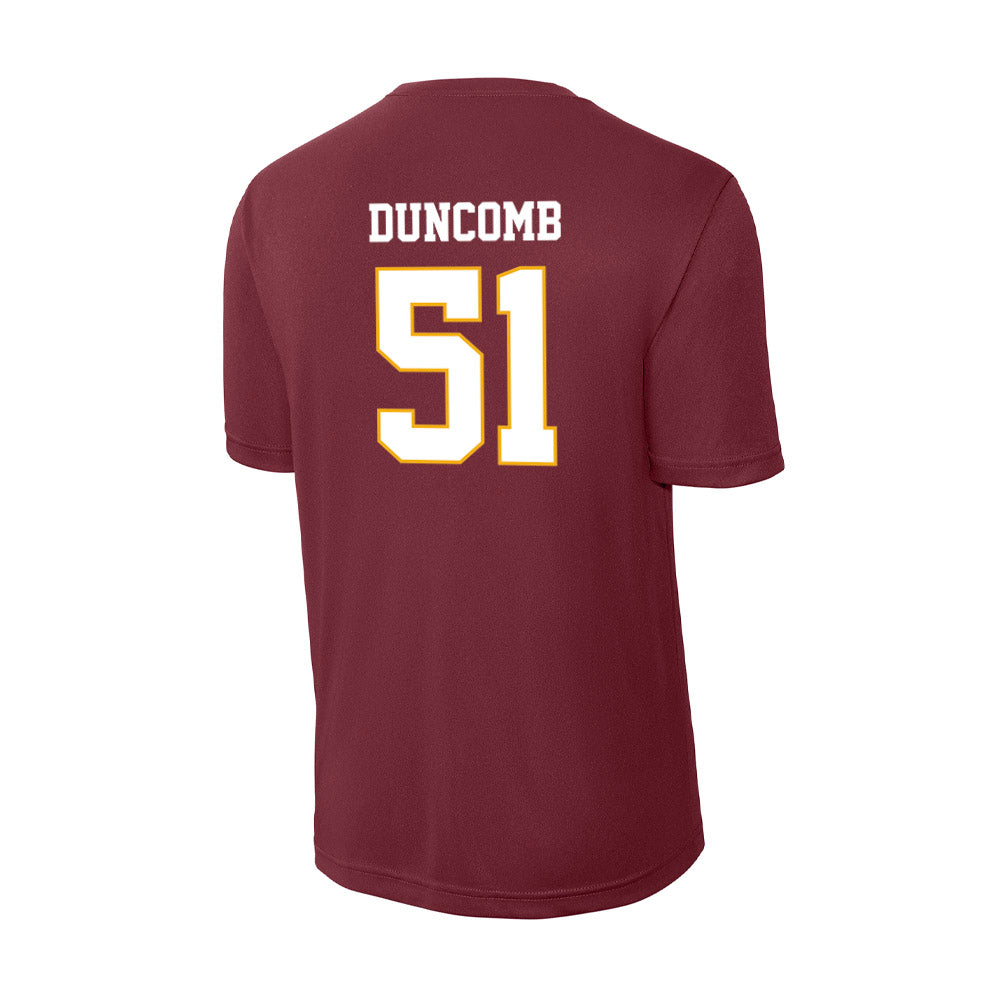 Winthrop - NCAA Men's Basketball : Logan Duncomb - Classic Shersey Activewear T-Shirt-1