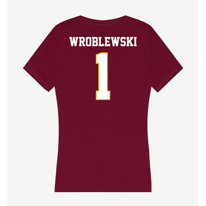 Winthrop - NCAA Women's Lacrosse : Reese Wroblewski - Classic Shersey Women's V-Neck T-Shirt-1