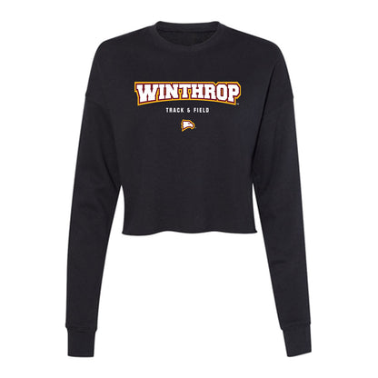 Winthrop - NCAA Women's Track & Field : Katlyn Young-Coleman - Classic Shersey Women's Cropped Crew Fleece-0