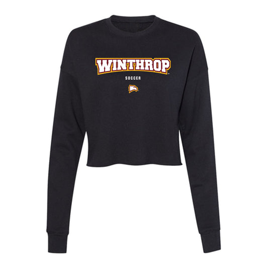 Winthrop - NCAA Women's Soccer : Evyn Schokora - Classic Shersey Women's Cropped Crew Fleece-0