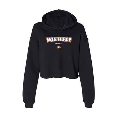 Winthrop - NCAA Women's Lacrosse : Tiffany Kelley - Classic Shersey Women's Crop Fleece Hoodie-0
