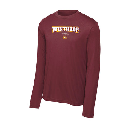Winthrop - NCAA Softball : Leaha Rushing - Classic Shersey Activewear Long Sleeve T-Shirt-0