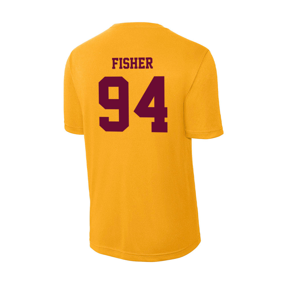 Central Michigan - NCAA Football : Dylan Fisher - Activewear T-Shirt-1
