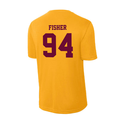 Central Michigan - NCAA Football : Dylan Fisher - Activewear T-Shirt-1