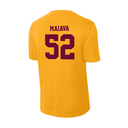 Central Michigan - NCAA Football : Dom Maiava - Activewear T-Shirt-1
