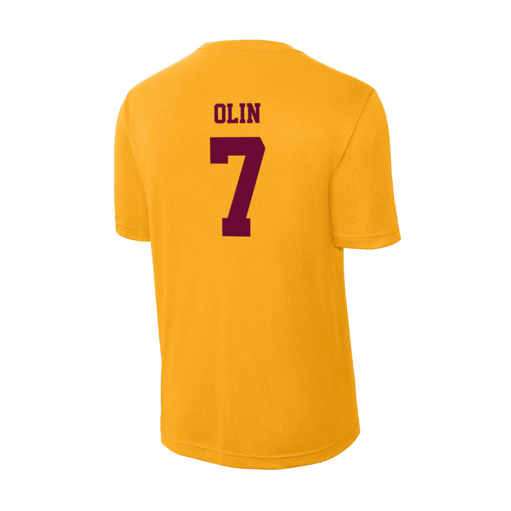 Central Michigan - NCAA Women's Volleyball : Abby Olin - Activewear T-Shirt-1
