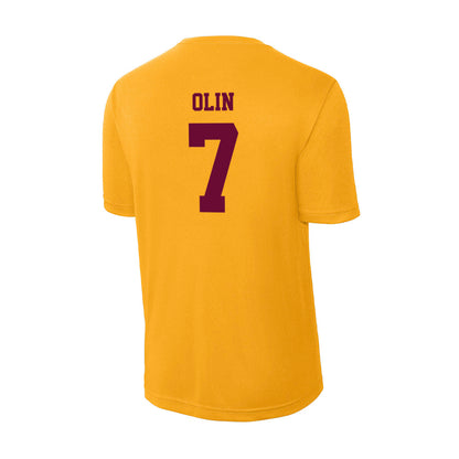 Central Michigan - NCAA Women's Volleyball : Abby Olin - Activewear T-Shirt-1