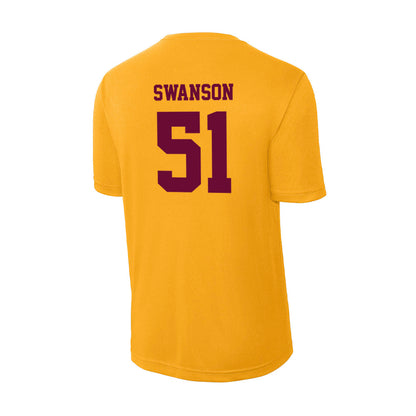 Central Michigan - NCAA Football : Landon Swanson - Activewear T-Shirt-1