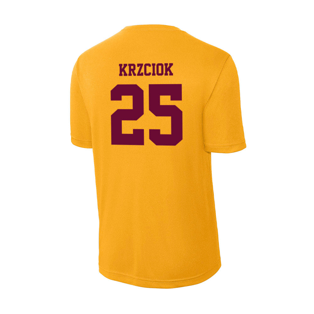 Central Michigan - NCAA Baseball : Brady Krzciok - Activewear T-Shirt-1