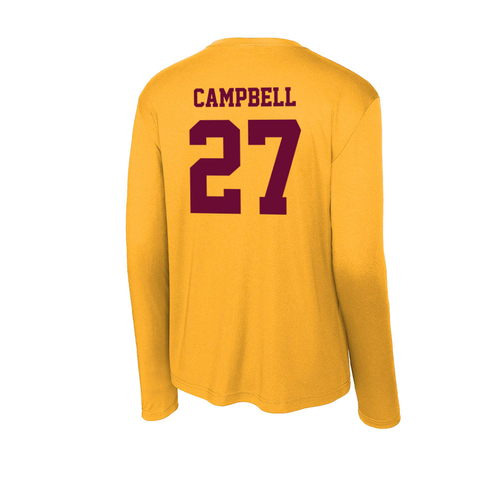 Central Michigan - NCAA Football : Tysen Campbell - Activewear Long Sleeve T-Shirt-1