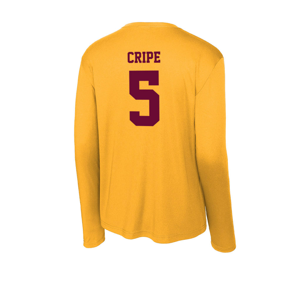 Central Michigan - NCAA Women's Volleyball : Taylor Cripe - Activewear Long Sleeve T-Shirt-1