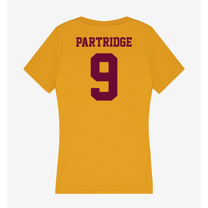Central Michigan - NCAA Women's Lacrosse : Avery Partridge - Women's V-Neck T-Shirt-1