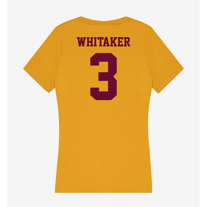 Central Michigan - NCAA Men's Basketball : Jaxson Whitaker - Women's V-Neck T-Shirt-1