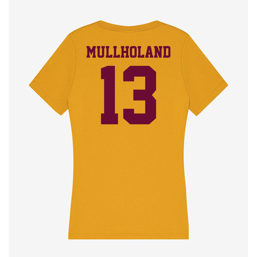 Central Michigan - NCAA Women's Volleyball : Lilly Mullholand - Women's V-Neck T-Shirt-1