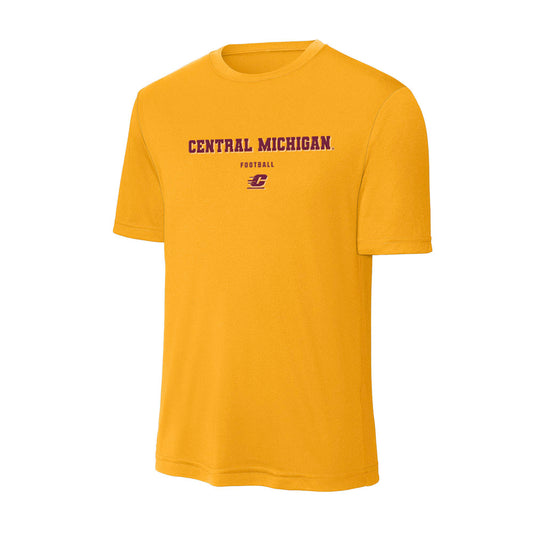 Central Michigan - NCAA Football : Josiah Booker - Activewear T-Shirt-0