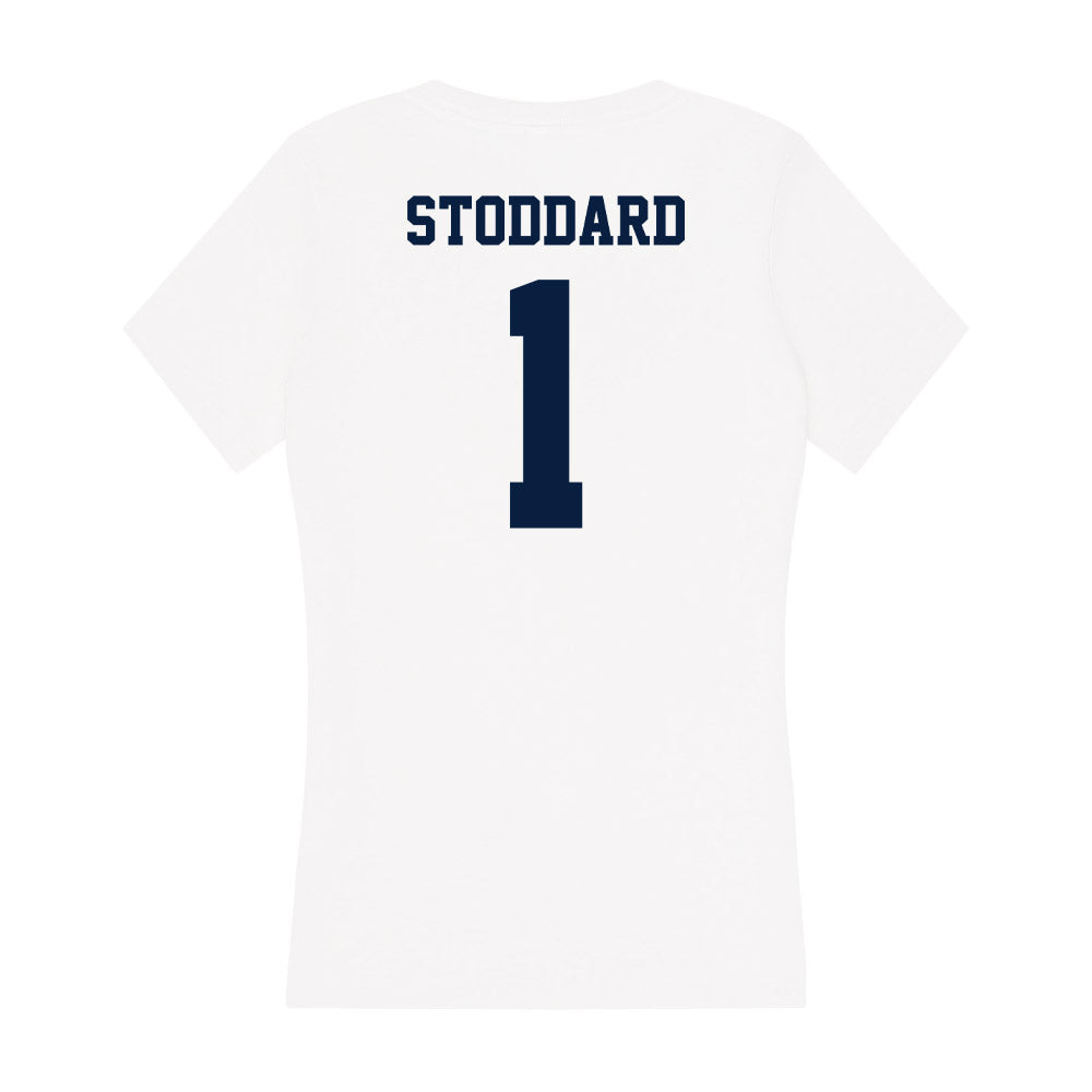 Northern Arizona - NCAA Women's Volleyball : Hanah Stoddard - Women's V-Neck T-Shirt-1