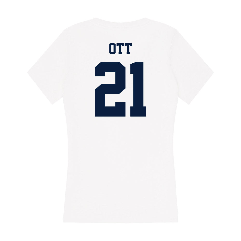 Northern Arizona - NCAA Women's Soccer : Avery Ott - Women's V-Neck T-Shirt-1