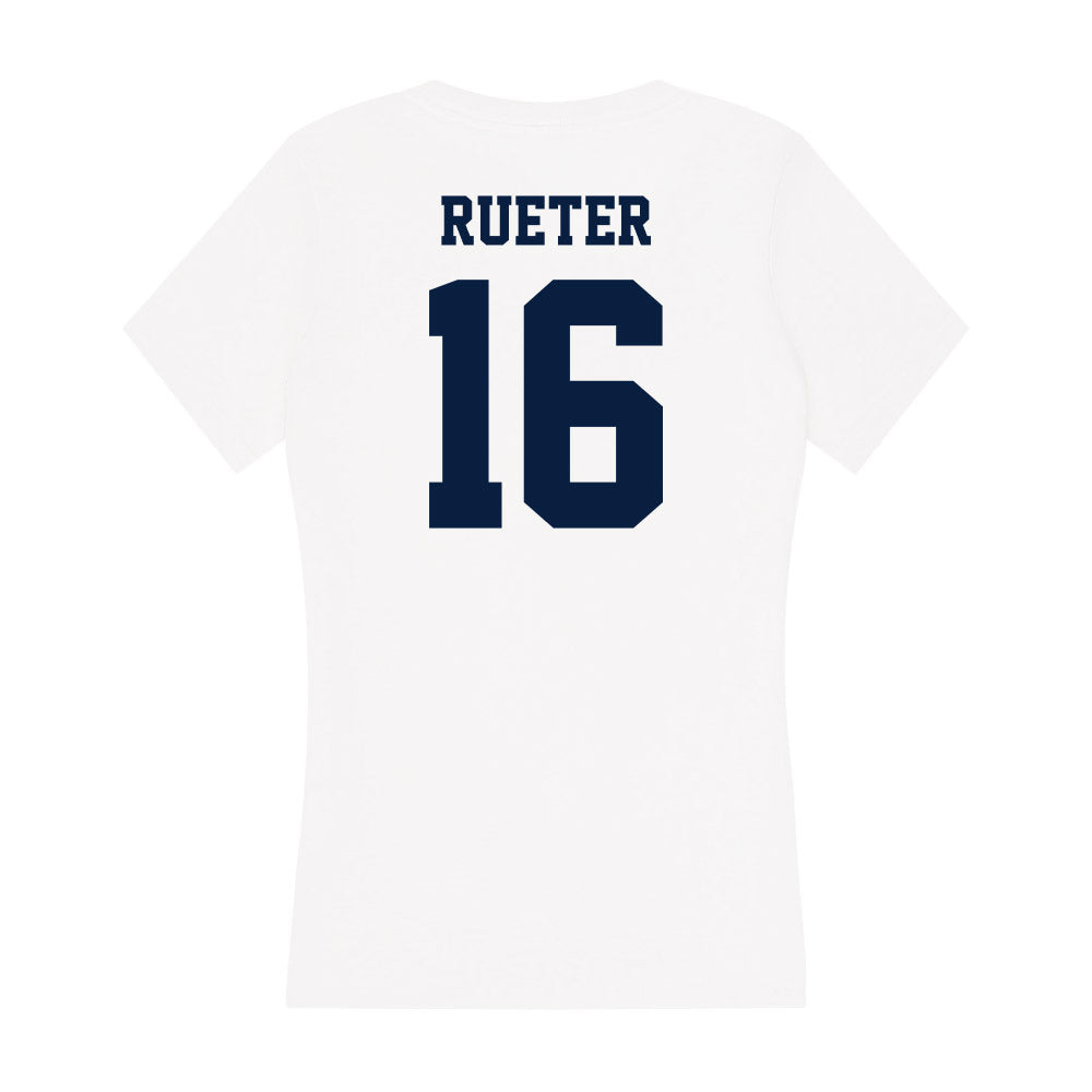 Northern Arizona - NCAA Women's Soccer : Kathryn Rueter - Women's V-Neck T-Shirt-1